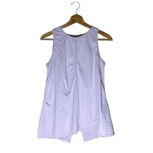 Athleta Foothill High Neck Split Back Tank Size Small